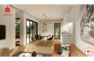 Wohnung kaufen in 81827 München, Neubautraum in Waldtrudering! - 4-Zimmer-Gartenwohnung (KfW 40+QNG) in absolut ruhiger Lage