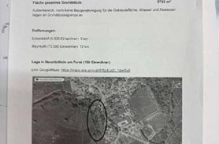 Grundstück zu kaufen in 95488 Eckersdorf, Idyllisches Baugrundstück in Neustädtlein am Forst