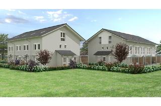 Doppelhaushälfte kaufen in 83233 Bernau, ECO Lebensräume HF25 - KfW55-Reiheneckhaus (WE1) mit schönem großzügigem Gartenbereich!