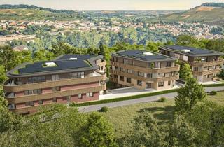 Wohnung kaufen in 74189 Weinsberg, NEUBAUTRAUM - 2-Zi. Wohnung | Blick auf die Weibertreu