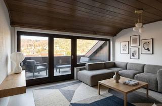 Wohnung kaufen in 73312 Geislingen, 3-Zimmer-Wohnung in der Oberstadt mit beeindruckendem Panoramablick, mit Garage
