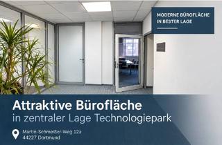 Büro zu mieten in Martin-Schmeißer-Weg 12A, 44227 Eichlinghofen, Attraktive Bürofläche in zentraler Lage des Dortmunder Technologieparks