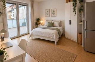 Immobilie mieten in Kaiserstr. 33, 76646 Bruchsal, Möbliertes Zimmer in Bruchsal Zentrum - 580 € all Inclusive | Mit Zugang Balkon