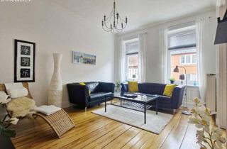 Immobilie mieten in Kohlhöfen, 20355 Neustadt, TOP-LAGE HH-Neustadt: 4-Zimmer-Wohnung in einem Jugendstil-Altbau mit Tiefgaragenstellplatz!