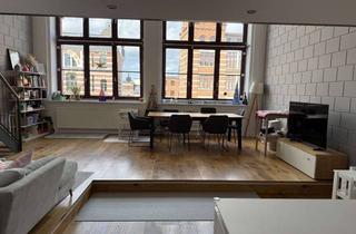 Immobilie mieten in 04229 Schleußig, Möblierte 4,5-Zimmer Wohnung Leipzig-Schleussig befristeten Untervermietung