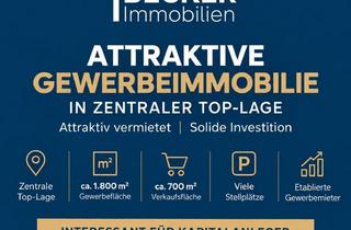 Gewerbeimmobilie kaufen in 59929 Brilon, Attraktive Gewerbeimmobilie in Top-Lage – attraktiv vermietet