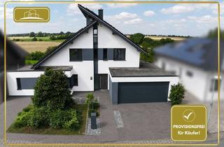 Einfamilienhaus kaufen in 59590 Geseke, KfW-55-Familienhaus mit Loxone Smart Home, PV-Speicher und freiem Blick