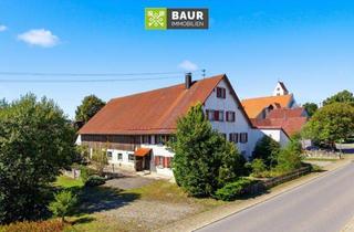 Bauernhaus kaufen in 88364 Wolfegg, 360°|Historisches Bauernhaus mit großem Grundstück in Wolfegg – eine Rarität für Individualisten