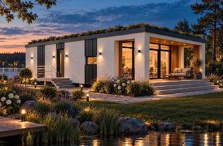 Haus kaufen in 40764 Langenfeld, Langenfeld (Rheinland) - Modulhaus LakeView 58,28 m² | modernes Wohnhaus in Modulbauweise