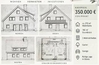 Haus kaufen in 32257 Bünde, Bünde - Dreifamilienhaus in Bünde - provisionsfrei