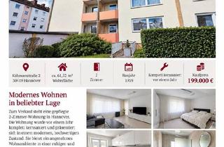 Wohnung kaufen in 30419 Hannover, Hannover - 2-Zimmer-Wohnung in Hannover Stöcken - provisionsfrei bis 22.09.