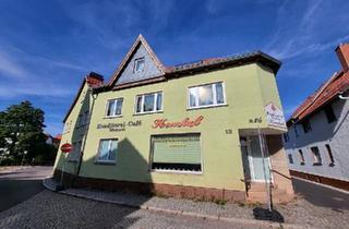 Haus kaufen in 99891 Tabarz, Bad Tabarz - 99891 Bad Tabarz, 797m² GNFL, Wohn-Geschäftshaus, Zentrum, frei