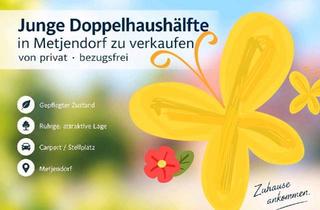 Doppelhaushälfte kaufen in 26215 Wiefelstede, Wiefelstede - Von privat: Junge Doppelhaushälfte in Metjendorf - bezugsfrei