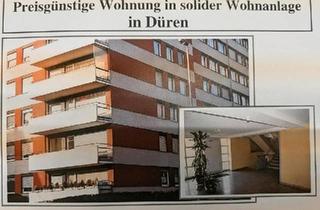 Wohnung kaufen in 52349 Düren, Düren - 2-Zimmer-Wohnung als gutes Renditeobjekt in Zentrumsnähe