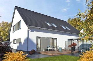 Doppelhaushälfte kaufen in 32694 Dörentrup, Doppelhaushälfte mit klarer Architektur und eigenem Charakter