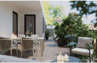 Penthouse kaufen in 22393 Sasel, PROVISIONSFREI: Penthouse-Feeling auf höchstem Niveau: 50 m² Süd-Dachterrasse mit Blick ins Grüne