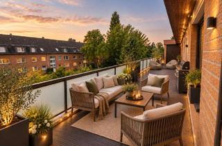 Penthouse kaufen in 22455 Niendorf, Großzügige 4-Zimmer-Penthousewohnung mit Dachterrasse und Tiefgarage