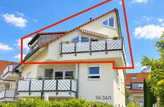 Wohnung kaufen in 71701 Schwieberdingen, Provisionsfreie helle Maisonette-Wohnung | 85 m² Wohnfläche + 31 m² Nutzfläche | TG-Platz I Balkon