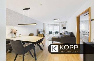 Wohnung kaufen in 70825 Korntal-Münchingen, Lichtdurchflutete 2,5-Zimmer-Wohnung mit sonnigem Balkon & TG in Korntal-Münchingen