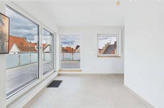 Penthouse kaufen in 84028 Altstadt, Penthouse über den Dächern der Landshuter Innenstadt – großzügige Dachterrasse, Sauna und zwei TG