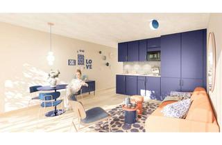 Wohnung kaufen in 80937 München, Micro-Living in Holzbauweise: kuratiert eingerichtet ready-to-rent 1.5 Zimmer