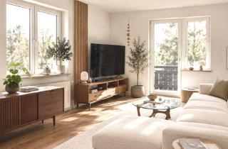 Wohnung kaufen in 69469 Weinheim, Weinheim Stadtrand - Charmante 3 ZKB mit Balkon und Blick ins Grüne
