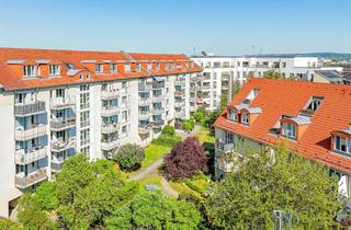 Wohnung kaufen in Semmelweisstraße, 01159 Friedrichstadt, Zentrales Dresden: 3-Raum-Dachwohnung mit zwei Süd-West-Terrassen, Sanierung inklusive