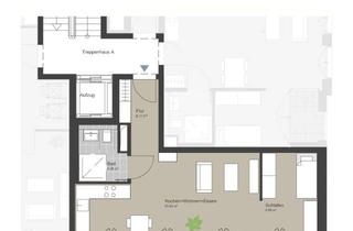 Sozialwohnungen mieten in In Den Kronprinzengärten 17, 52068 Aachen, Tolle 1,5 Zimmer Wohnung mit Balkon in attraktivem Neubauprojekt (Zweitbezug) ! WBS - erforderlich !