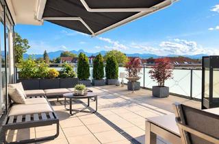 Penthouse mieten in Rosenheimer Straße 59, 83043 Bad Aibling, Modernes sonniges Penthouse mit großer Dachterrasse, Lift, TG, Alpenblick
