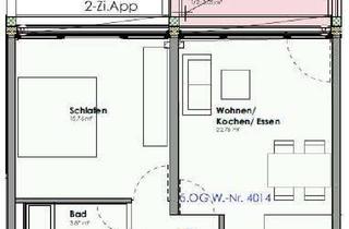 Wohnung mieten in Leipziger Straße 150, 67663 Innenstadt, 2 ZKB in KL-Bännjerrück (150/4014) ab sofort zu vermieten