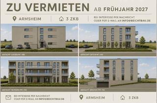 Wohnung mieten in Schimsheimerstr 22, 55288 Armsheim, Neubau 3-Zimmer-Wohnung in Armsheim Tiefgarage, Aufzug und Küche