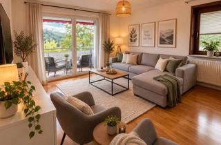 Wohnung mieten in Beethovenstraße 10, 74653 Künzelsau, 3,5-Raum-Wohnung mit Balkon und Einbauküche in Künzelsau in schöner Aussichtslage