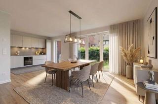 Wohnung mieten in 22848 Norderstedt, Modernes Wohnen im KfW-40-Standard: 2 Zimmer mit Terrasse und Einbauküche in ruhiger Wohnlage