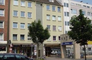 Wohnung mieten in 44135 Dortmund, Helle Citywohnung in der Weißenburger Straße 6, Ecke Kaiserstraße, Balkon