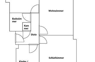 Wohnung mieten in Frankenstraße 41, 46286 Dorsten, Renoviere 3 Zimmer in Dorsten Alt-Wulfen mit Balkon