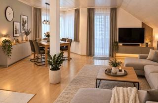 Wohnung mieten in 85123 Karlskron, gemütliche Dachgeschosswohnung mit herrlichem Blick - mit Balkon + EBK