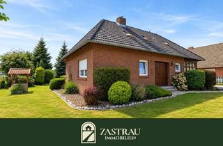 Haus kaufen in 26624 Südbrookmerland, Wohnen auf einer Ebene – gepflegter Bungalow mit großzügigem Garten in Südbrookmerland