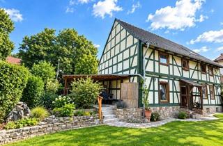 Haus kaufen in 38170 Winnigstedt, Resthof / Fachwerkhaus mit Liebe restauriert + + Scheune + + Werkstatt + + 6 Zimmer + + Kräutergarte