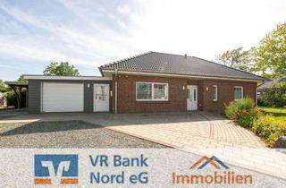 Haus kaufen in 25862 Joldelund, Moderner Wohntraum auf einer Ebene -Bungalow mit Garage und Garten
