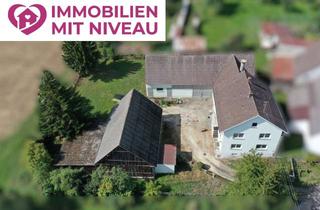 Einfamilienhaus kaufen in 89438 Holzheim, Naturnahe ehem. Hofstelle mit Einfamilienhaus u. Nebengebäuden in Holzheim!