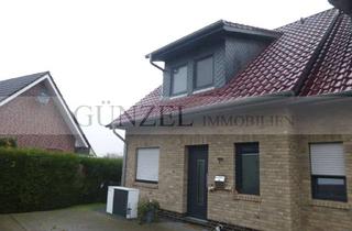 Doppelhaushälfte kaufen in 26683 Saterland, Doppelhaushälfte mit Carport und Terrasse in Saterland zwischen Leer und Oldenburg