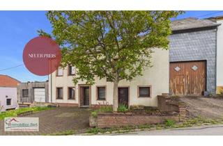 Bauernhaus kaufen in 66693 Mettlach, GRENZE L-REMICH: RENOVIERUNGSBEDÜRFTIGES BAUERNHAUS MIT GROßER SCHEUNE IN METTLACH-FAHA