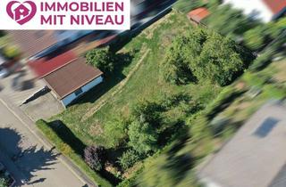 Grundstück zu kaufen in Raiffeisenstraße, 89429 Bachhagel, Quadratisch-praktisch-gut! 860m2 Baugrund in absoluter Traumlage von Bachhagel!