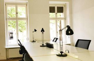 Gewerbeimmobilie mieten in Strassburgerstraße 18, 10405 Prenzlauer Berg, PRIVATES BÜRO | 2-3 Arbeitsplätze | P-Berg | Voll ausgestattet | Sofort verfügbar | Provisionsfrei