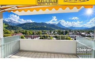Wohnung kaufen in 82467 Garmisch-Partenkirchen, 4-Zimmer-Panorama-Wohnung ca. 125 m², LIFT, 7. OG. 2 Balkone, EBK, Keller, TG-Platz a. W.