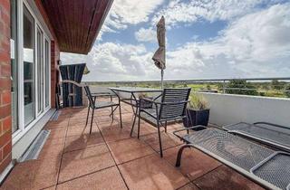 Penthouse kaufen in 27476 Cuxhaven, Penthousewohnung im Haus Knechtsand mit schöner Dachterrasse in Cuxhaven-Duhnen
