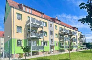 Wohnung mieten in Windmühlenweg 6b, EG links, 04849 Bad Düben, LAUSSIG - OT PRESSEL * 4-ZIMMER-WOHNUNG im ERDGESCHOSS mit SONNIGEM BALKON * PARKPLATZ vor der Tür