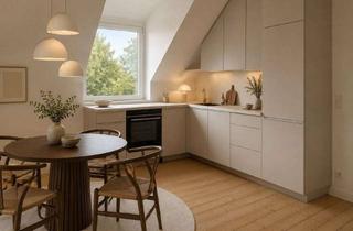 Wohnung mieten in 40721 Hilden, Hilden-West Altbau hohe Decken alte Dielen moderne Einbauküche Kamin