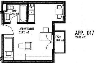 Wohnung mieten in Görresstraße, 69214 Eppelheim, Apartment in Eppelheim mit Küche - TG Stellplatz - Balkon - ab sofort frei