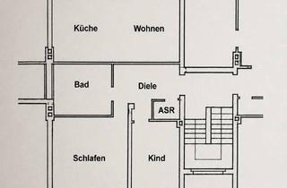 Wohnung mieten in Dickenbruchstraße 25, 58135 Haspe, Stilvoll modernisiert: 3-Zimmer-Wohnung in Hagen-Haspe